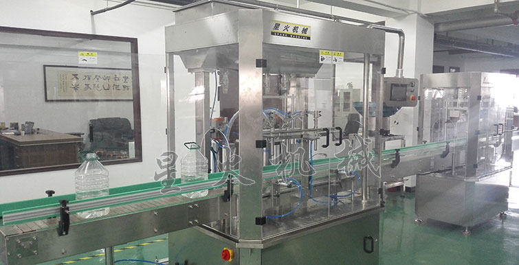 糖漿灌裝生產(chǎn)線，果蜜灌裝生產(chǎn)線